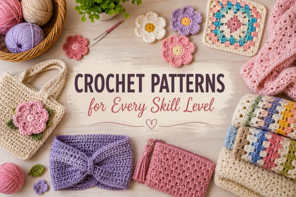 Crochet Patterns for Every Skill Level