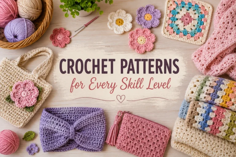 Crochet Patterns for Every Skill Level