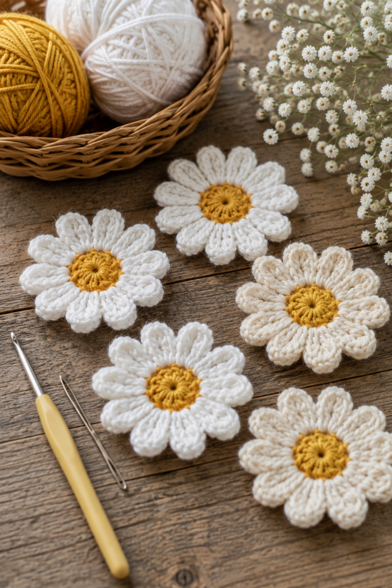 5. Crochet Daisy