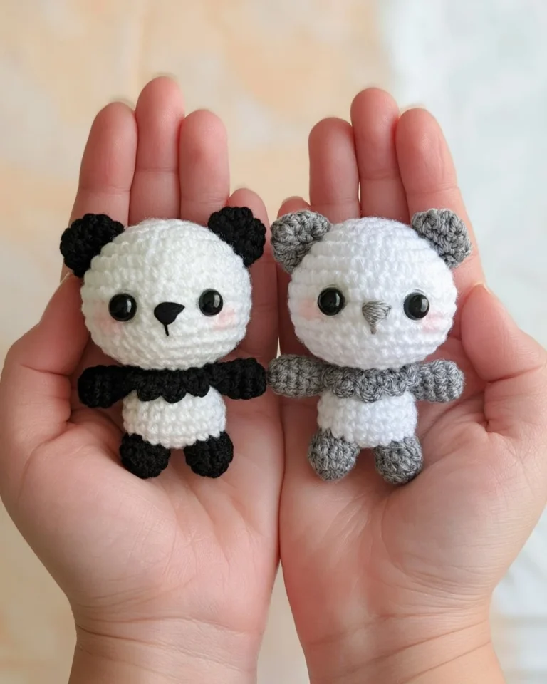 4. Free Crochet Panda Amigurumi Pattern