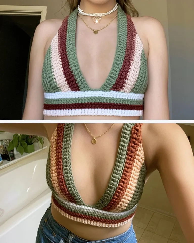 Free crochet tops patterns for beginners with easy instructions.