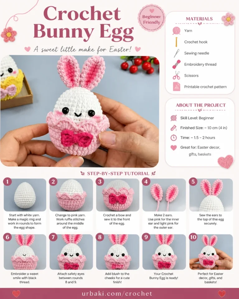 2. Crochet Bunny Egg