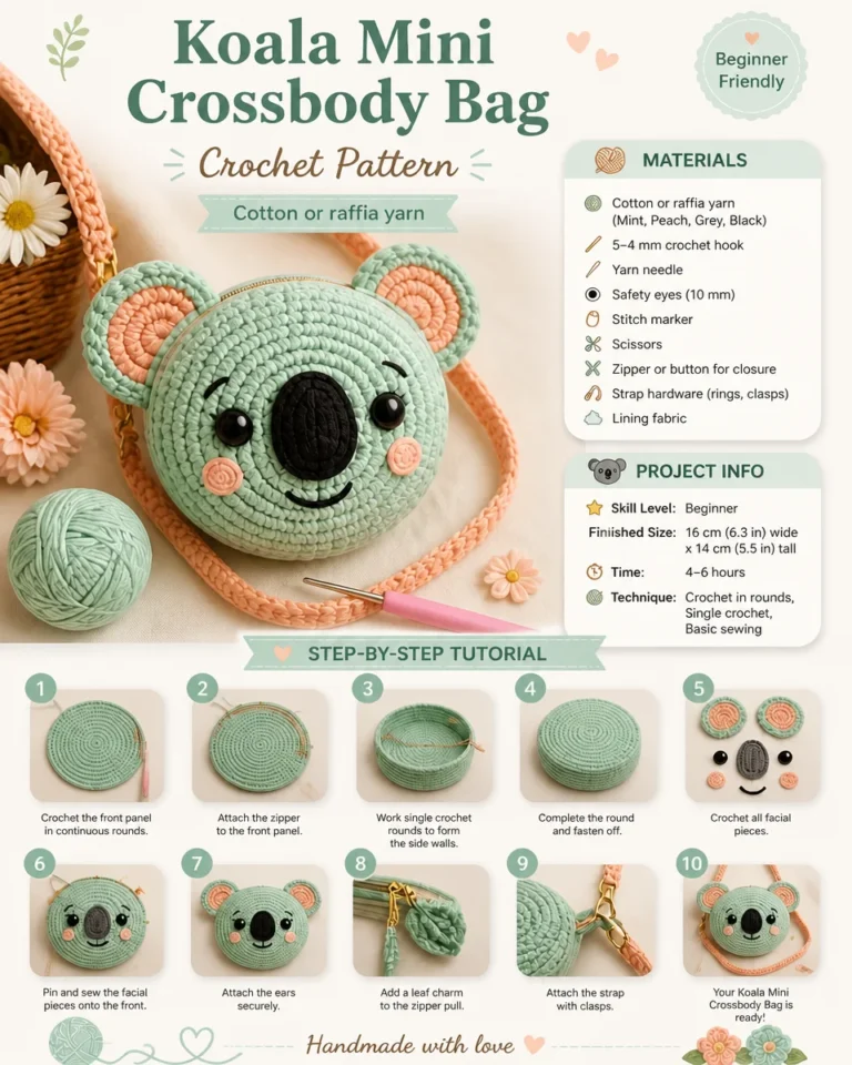 Koala Mini Crossbody Bag