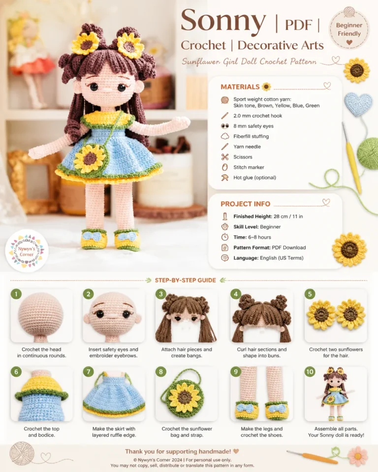 Sonny Crochet Decorative Arts PDF showcasing various artistic styles and techniques